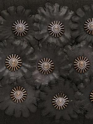 black silk box clutch - 17559908 - Standard Image - 4
