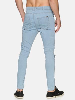 blue patched denim jeans - 17559916 - Standard Image - 3