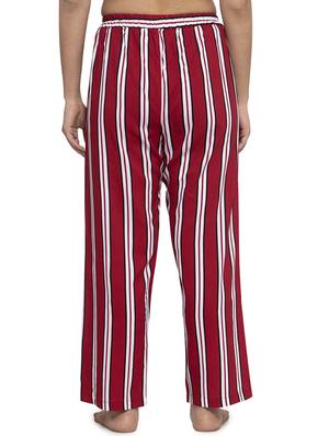 red rayon pajama - 17559928 - Standard Image - 3