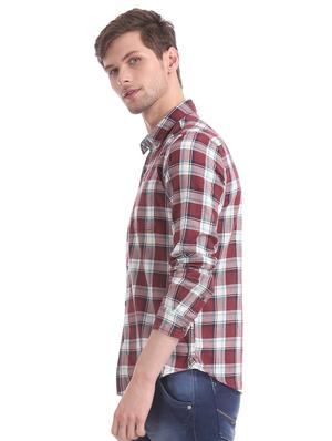 red checkered casual shirt - 17560814 - Standard Image - 2