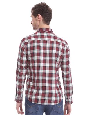 red checkered casual shirt - 17560814 - Standard Image - 3