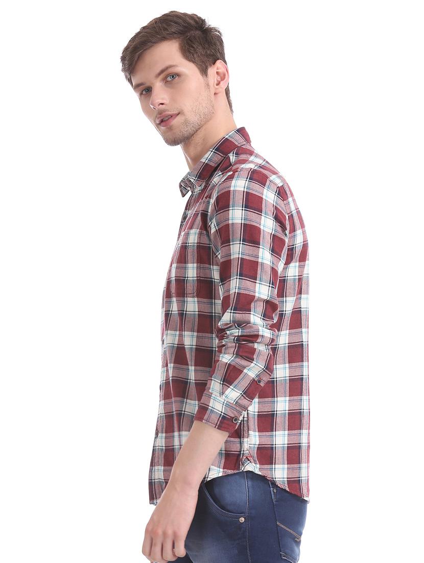 red checkered casual shirt - 17560814 - Zoom Image - 2