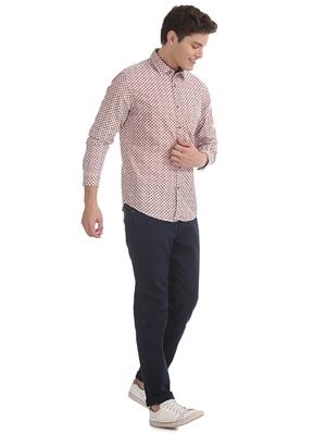 pink printed casual shirt - 17560854 - Standard Image - 4