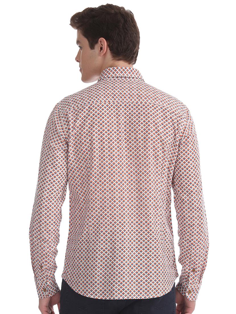 pink printed casual shirt - 17560854 - Zoom Image - 3