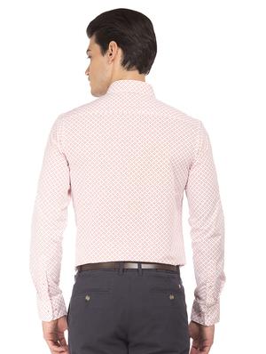 white printed casual shirt - 17560988 - Standard Image - 3