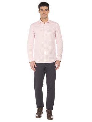 white printed casual shirt - 17560988 - Standard Image - 4