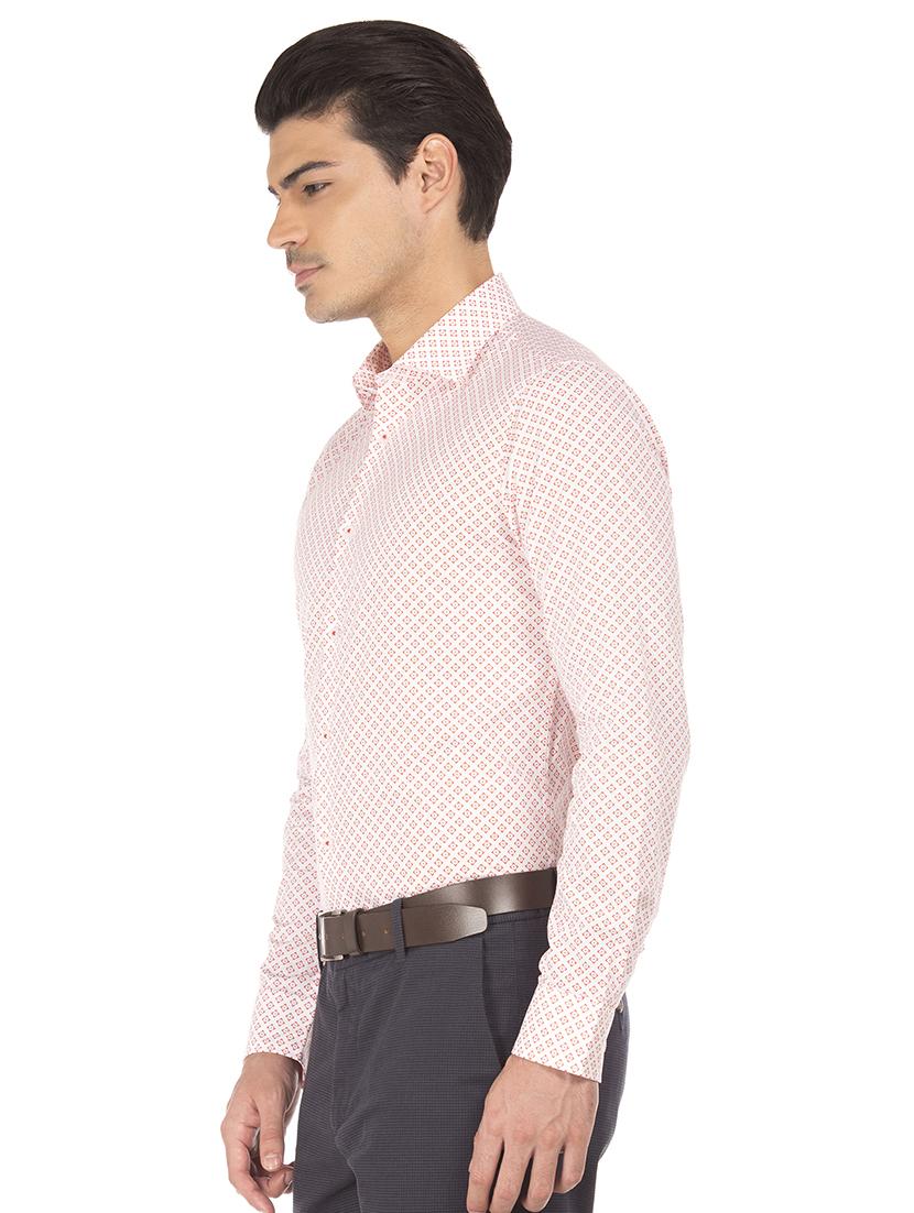 white printed casual shirt - 17560988 - Zoom Image - 2