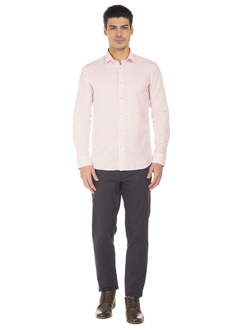 white printed casual shirt - 17560988 - Zoom Image - 4