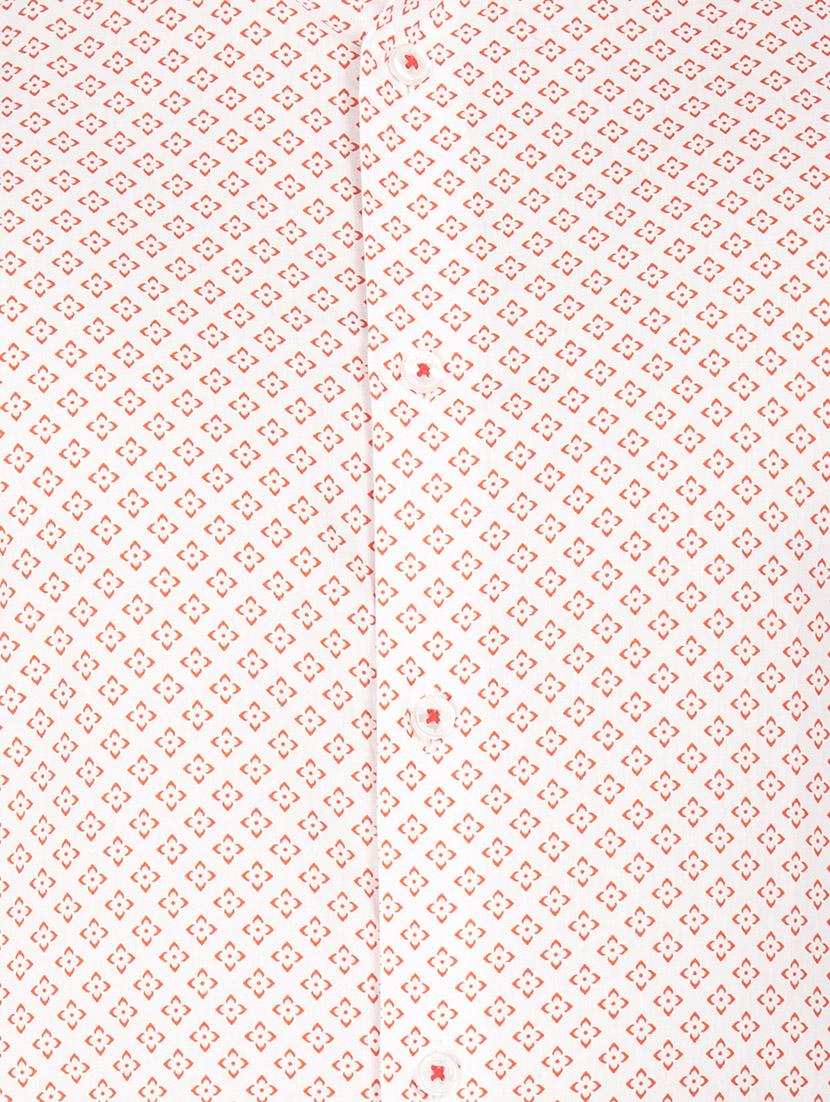 white printed casual shirt - 17560988 - Zoom Image - 5