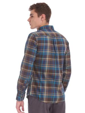 multi colored checkered casual shirt - 17561171 - Standard Image - 3