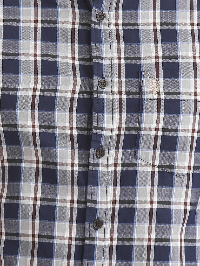 multi colored checkered casual shirt - 17561220 - Zoom Image - 5