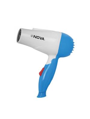 nova 1000w hair dryer & fast hair straightener brush (pink) - 17562424 - Standard Image - 2