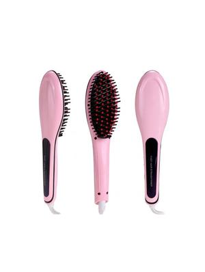 nova 1000w hair dryer & fast hair straightener brush (pink) - 17562424 - Standard Image - 3