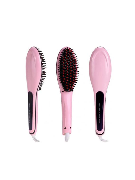 nova 1000w hair dryer & fast hair straightener brush (pink) - 17562424 - Zoom Image - 3