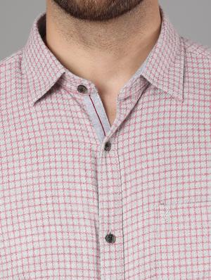 red checkered casual shirt - 17562604 - Standard Image - 5