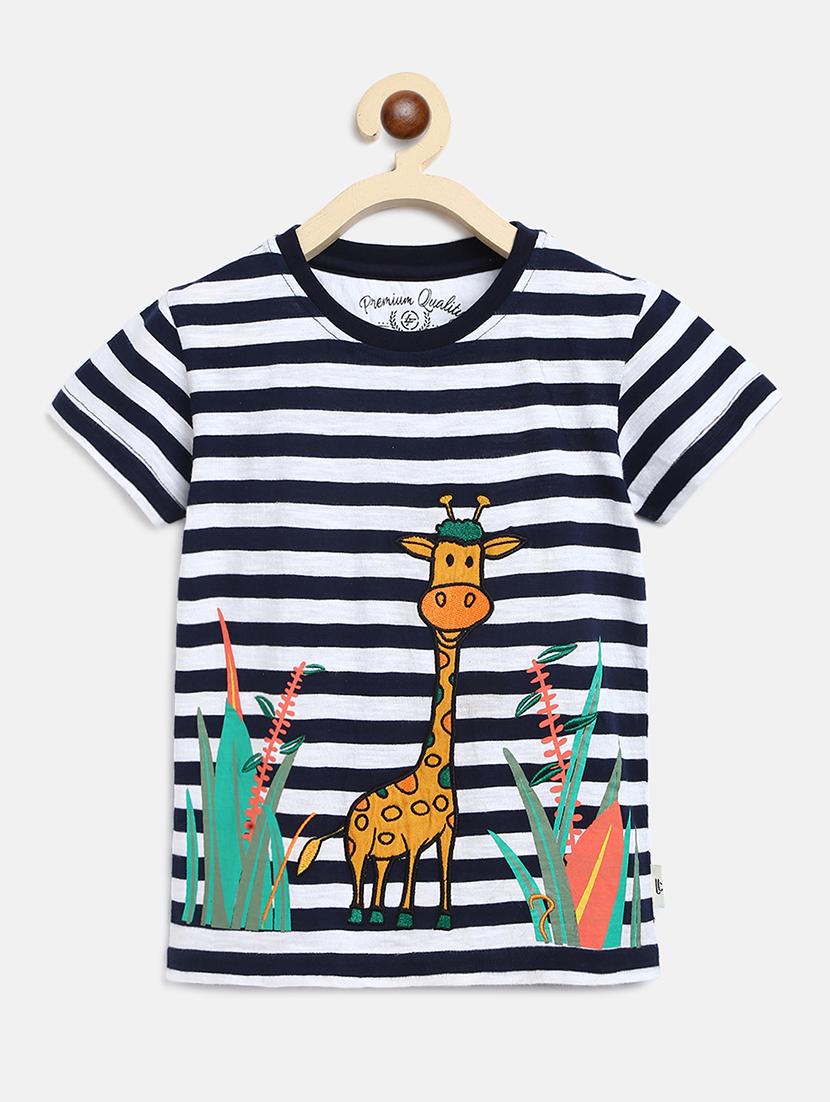 white striped t-shirt - 17562744 - Zoom Image - 1