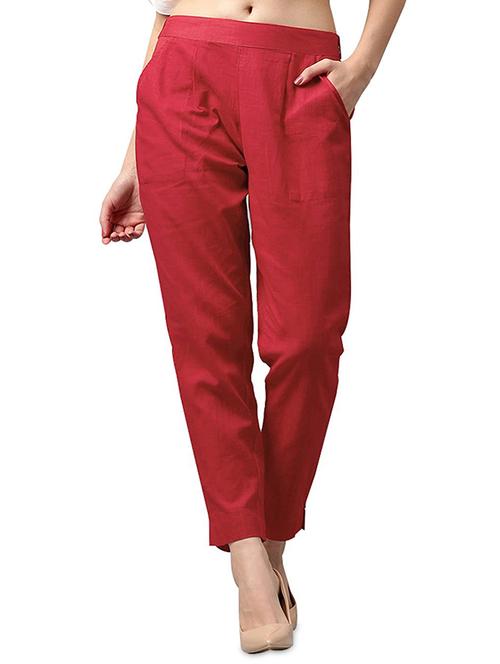 mid rise pleated trouser - 17563051 - Standard Image - 1