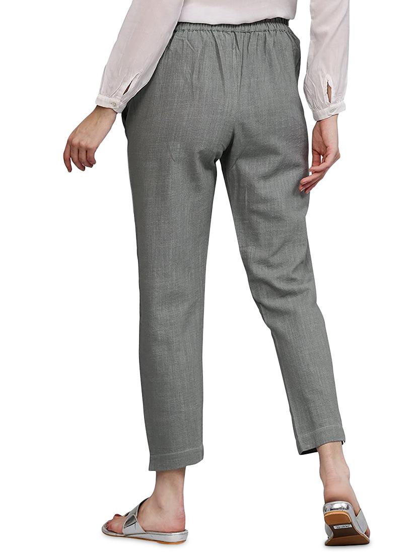 mid rise pleated trouser - 17563054 - Zoom Image - 3