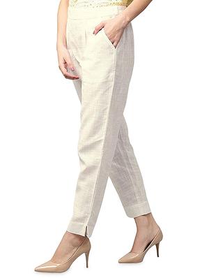 mid rise pleated trouser - 17563056 - Standard Image - 2
