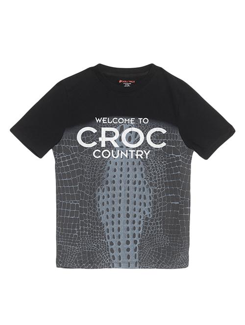 black graphic t-shirt - 17563064 - Standard Image - 1