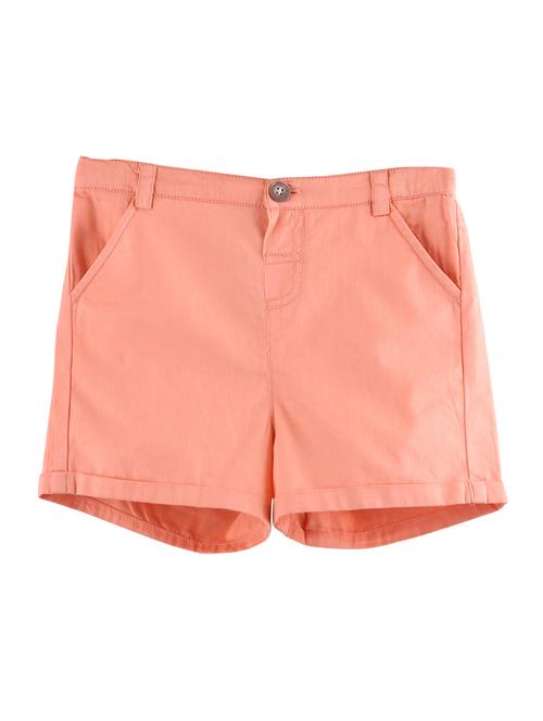 pink solid shorts - 17563069 - Standard Image - 1