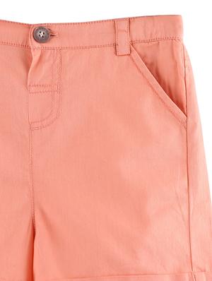 pink solid shorts - 17563069 - Standard Image - 3