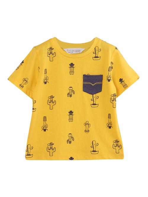 round neck printed tee - 17563073 - Standard Image - 1