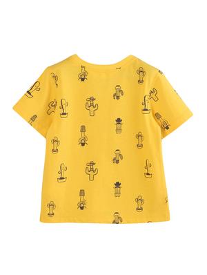 round neck printed tee - 17563073 - Standard Image - 2