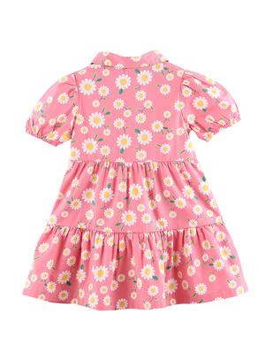 pink cotton frock - 17563079 - Standard Image - 2
