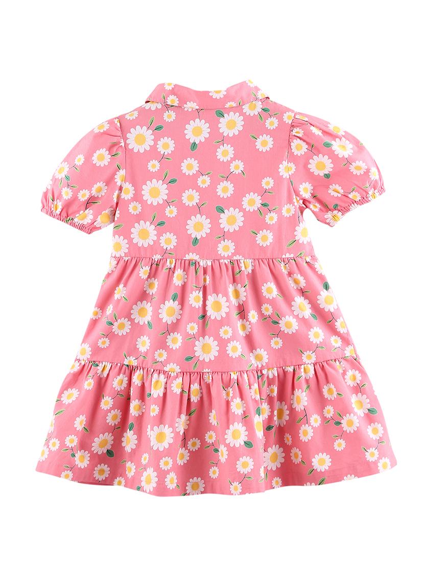 pink cotton frock - 17563079 - Zoom Image - 2