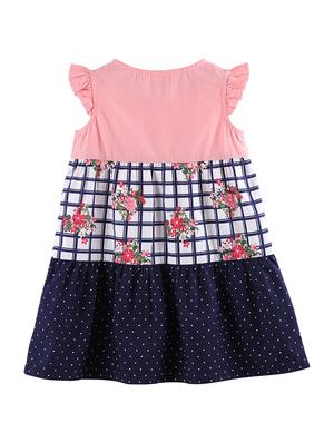 multi colored cotton frock - 17563081 - Standard Image - 2