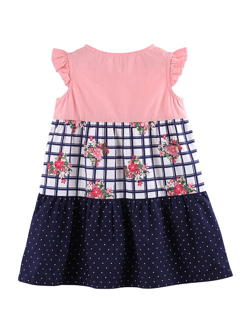 multi colored cotton frock - 17563081 - Zoom Image - 2