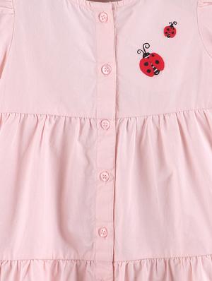 pink cotton frock - 17563082 - Standard Image - 3