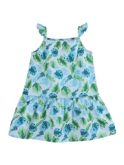 green cotton frock - 17563083 - Standard Image - 1