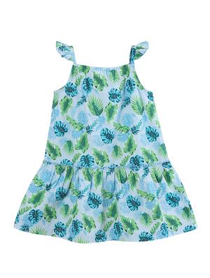 green cotton frock - 17563083 - Standard Image - 2