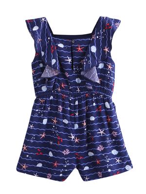 blue viscose playsuits twin sets & jump suit - 17563101 - Standard Image - 2