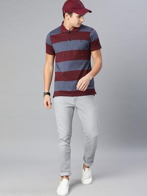 multi color block polo t-shirt - 17563185 - Standard Image - 4