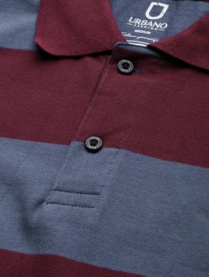 multi color block polo t-shirt - 17563185 - Standard Image - 5