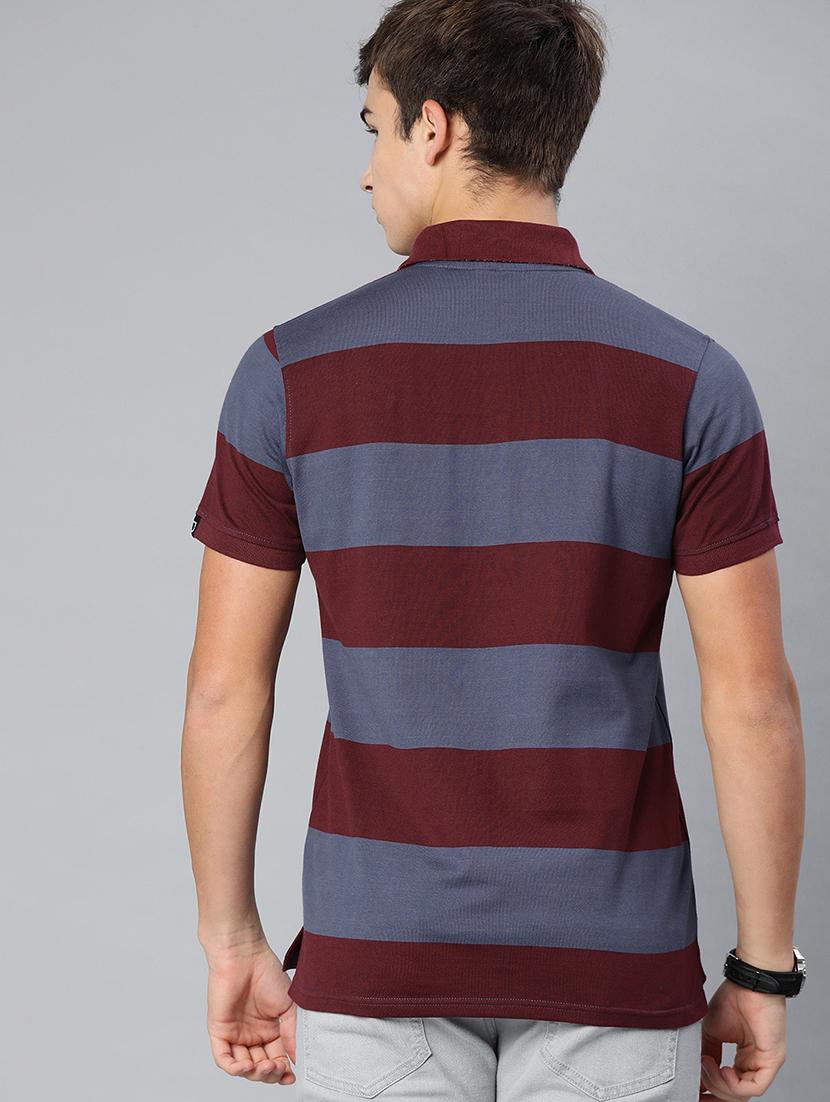 multi color block polo t-shirt - 17563185 - Zoom Image - 3
