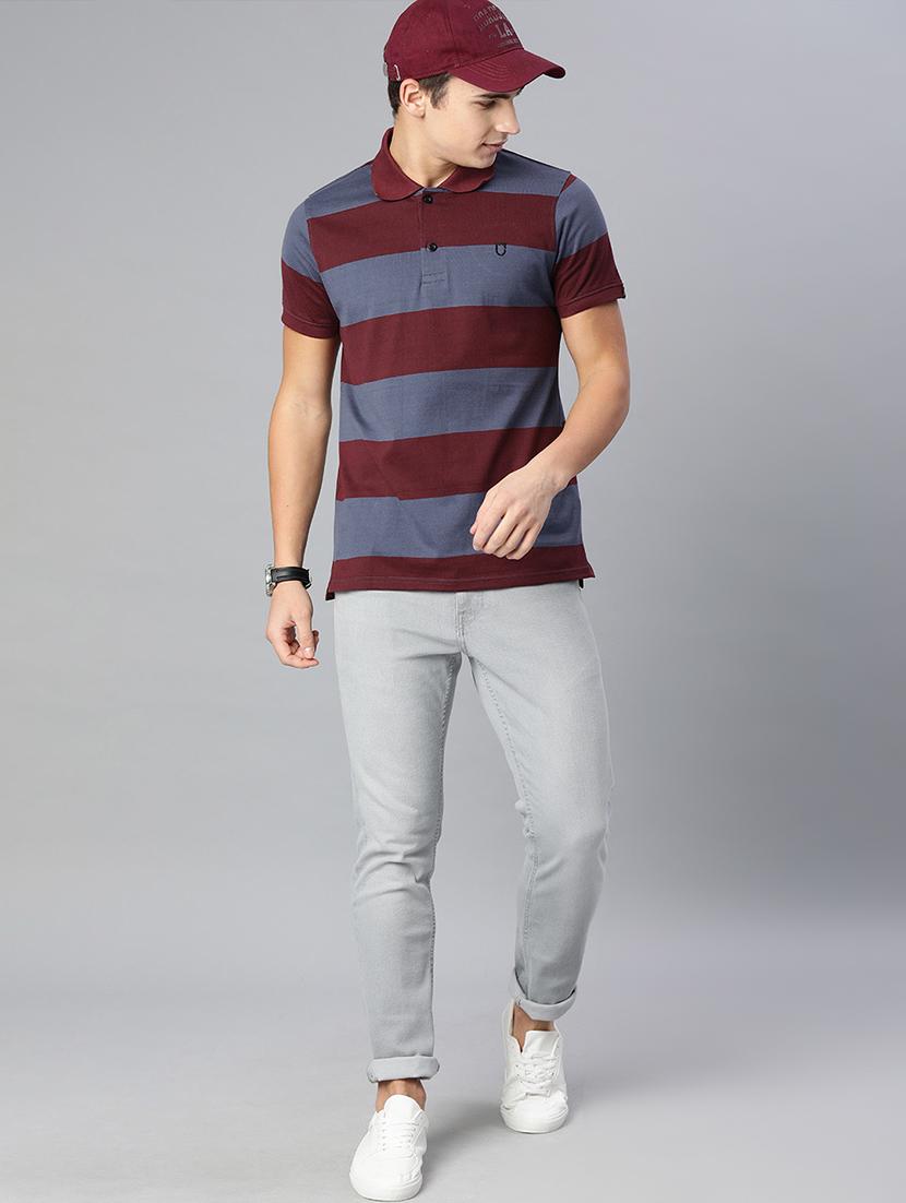 multi color block polo t-shirt - 17563185 - Zoom Image - 4