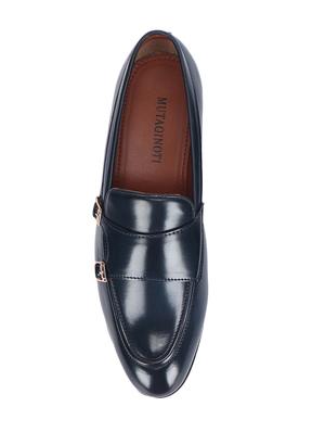 blue patent leather slip on loafers - 17563335 - Standard Image - 4