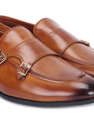 tan patent leather slip on loafers - 17563337 - Standard Image - 5