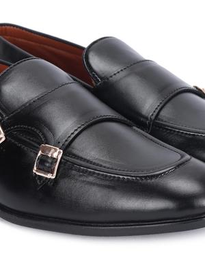 black patent leather slip on loafers - 17563338 - Standard Image - 5