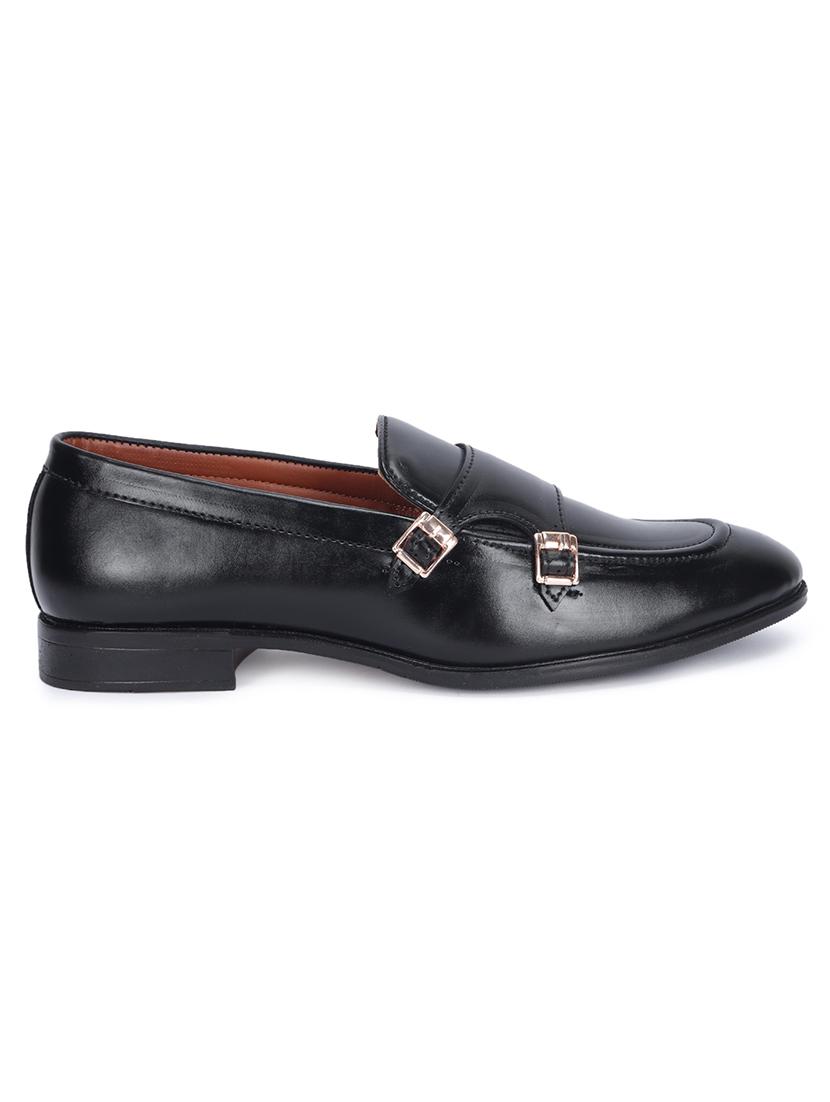 black patent leather slip on loafers - 17563338 - Zoom Image - 3