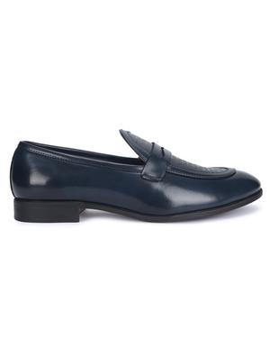 blue patent leather slip on loafers - 17563339 - Standard Image - 3