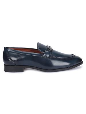 blue patent leather slip on loafers - 17563343 - Standard Image - 3