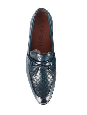 blue patent leather slip on loafers - 17563346 - Standard Image - 4