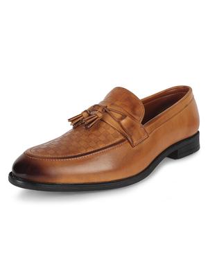 tan patent leather slip on loafers - 17563348 - Standard Image - 2