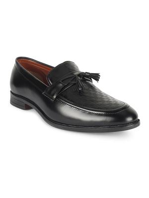 black patent leather slip on loafers - 17563349 - Standard Image - 2