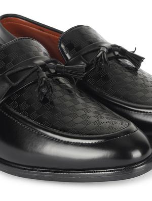 black patent leather slip on loafers - 17563349 - Standard Image - 5